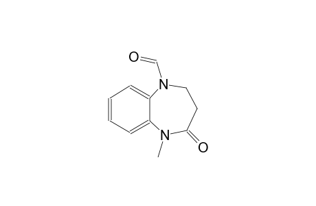 1H-1,5-benzodiazepine-1-carboxaldehyde, 2,3,4,5-tetrahydro-5-methyl-4-oxo-