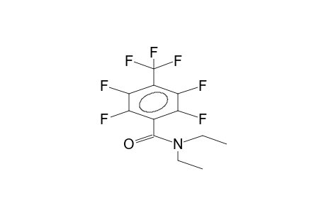 N,N-DIETHYL-4-TRIFLUOROMETHYLTETRAFLUOROBENZAMIDE