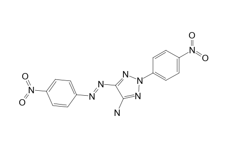 2-(4-Nitrophenyl)-5-(4-nitrophenylazo)-2H-1,2,3-triazol-4-amine