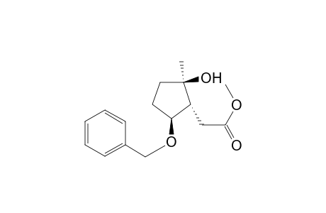 3-BETA-(BENZYLOXY)-2-ALPHA-[(METHOXYCARBONYL)-METHYL]-1-ALPHA-METHYLCYClOPENTAN-1-OL