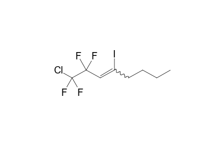 1-Chloro-1,1,2,2-tetrafluoro-4-iodo-oct-3-ene