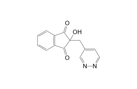 2-Hydroxy-2-(4-pyridazinylmethyl)-1,3-indandione