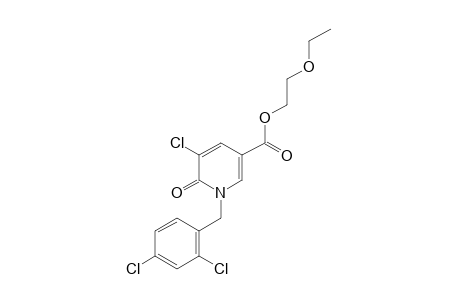 5-CHLORO-1-(2,4-DICHLOROBENZYL)-1,6-DIHYDRO-6-OXONICOTINIC ACID, 2-ETHOXYETHYL ESTER