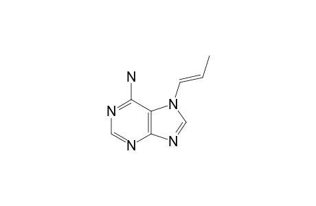 (E)-6-AMINO-7-(PROP-1-EN-1-YL)-7H-PURINE