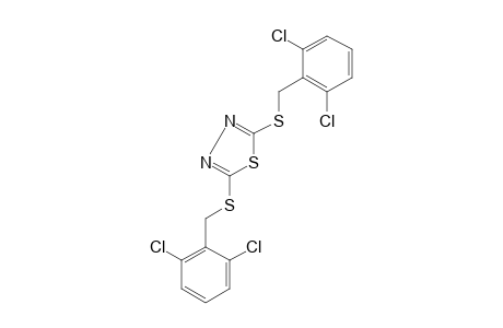 2,5-bis[(2,6-dichlorobenzyl)thio]-1,3,4-thiadiazole