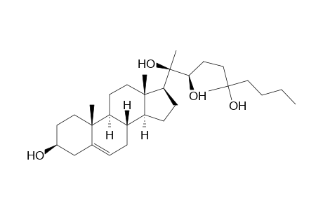 (2R,3R)-2-[(3S,8S,9S,10R,13S,14S,17S)-10,13-dimethyl-3-oxidanyl-2,3,4,7,8,9,11,12,14,15,16,17-dodecahydro-1H-cyclopenta[a]phenanthren-17-yl]-6-methyl-decane-2,3,6-triol