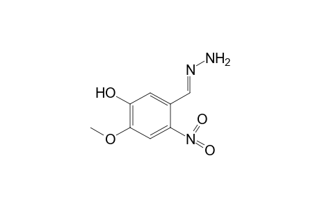 5-hydroxy-2-nitro-p-anisaldehyde, hydrazone