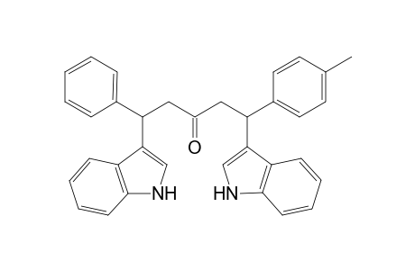 1,5-Di(1H-indol-3-yl)-1-phenyl-5-(p-tolyl)pentan-3-one