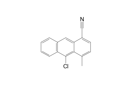 10-CHLORO-4-METHYL-1-ANTHRONITRILE