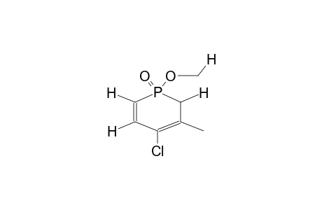 3-METHYL-4-CHLORO-1,2-DIHYDRO-1-METHOXYPHOSPHININE 1-OXIDE