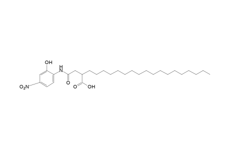 2'-Hydroxy-4'-nitro-2-octadecylsuccinanilic acid