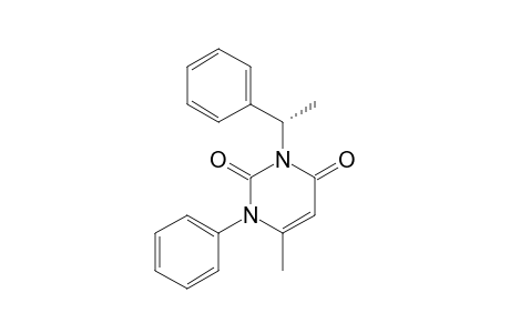 (-)-(S)-6-Methyl-1-phenyl-3-(1-phenylethyl)pyrimidine-2,4-(1H,3H)-dione