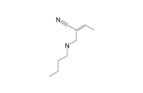 (E)-2-(butylaminomethyl)-2-butenenitrile