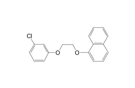 1-[2-(3-Chlorophenoxy)ethoxy]naphthalene