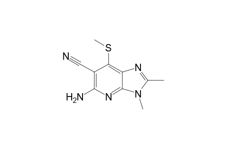 5-Amino-2,3-dimethyl-7-methylsulfanyl-3H-imidazoo[4,5-b]pyridine-6-carbonitrile