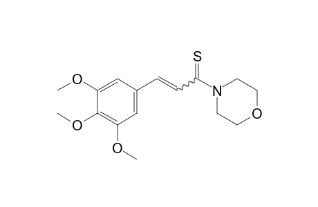 4-(3,4,5-Trimethoxythiocinnamoyl)morpholine