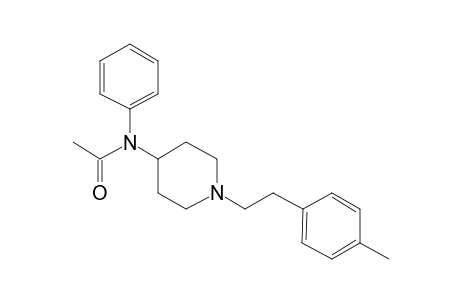 1-(2-(4-Methylphenyl)ethyl)-4-(N-acetanilido)piperidine