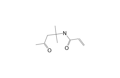 N-(1,1-dimethyl-3-oxobutyl)acrylamide