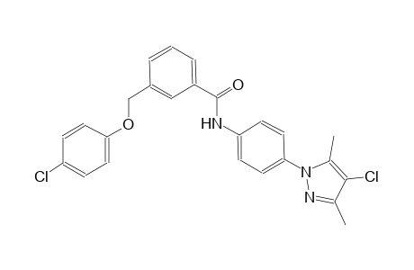 benzamide, N-[4-(4-chloro-3,5-dimethyl-1H-pyrazol-1-yl)phenyl]-3-[(4-chlorophenoxy)methyl]-