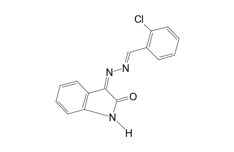 indole-2,3-dione, 3-azine with o-chlorobenzaldehyde