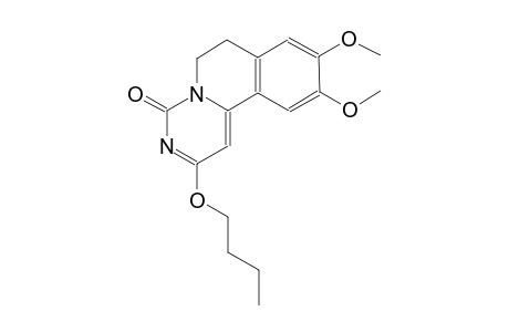 2-butoxy-9,10-dimethoxy-6,7-dihydro-4H-pyrimido[6,1-a]isoquinolin-4-one