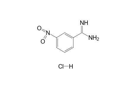 m-nitrobenzamidine, hydrochloride