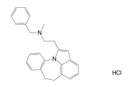 1-[2-(benzylmethylamino)ethyl]-6,7-dihydroindolo[1,7-ab][1]benzazepine, monohydrochloride