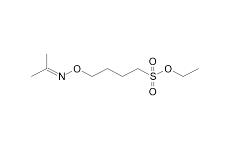 Butanesulfonic acid, 4-(dimethyliminooxy)-, ethyl ester