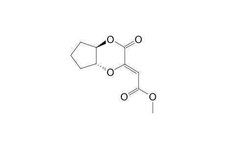 (Z)-Methyl 2-((4aR,7aR)-tetrahydro-2-oxo-2H-cyclopenta[b][1,4]-1,4-dioxin-3(4aH)-ylidene)acetate