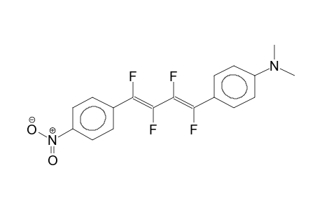 (E,E)-1-(4'-NITROPHENYL)-4-(4'-DIMETHYLAMINOPHENYL)-1,3-PERFLUOROBUTADIENE