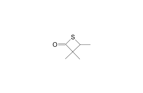 3,3,4-Trimethyl-2-thietanone