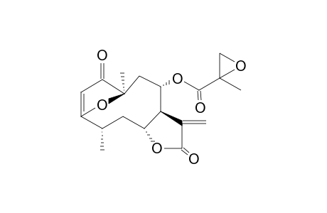 (4S,6R,7S,8S,10R)-GERMACRA-2,11(13)-DIENE-12,6-OLIDE,3,10-EPOXY-8-(2',3'-EPOXYPROPANOYLOXY)-1-OXO