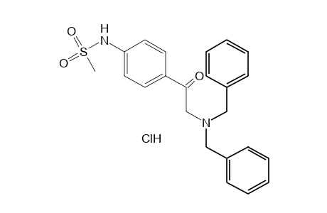 4'-(N,N-dibenzylglycyl)methanesulfonanilide, hydrochloride