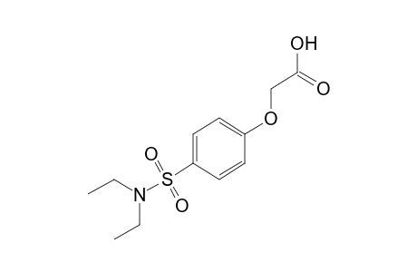 [p-(diethylsulfamoyl)phenoxy]acetic acid
