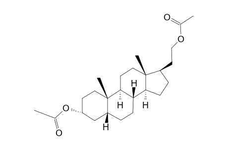 5β-pregnane-3α,21-diol, diacetate