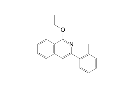 1-ethoxy-3-(o-tolyl)isoquinoline