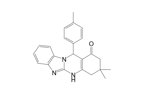 5-(4'-Methylphenyl)-8,8-dimethyl-5,8,9,10-tetrahydro-7H-4b,10,11-triaza-benzo[b]-fluoren-6-one