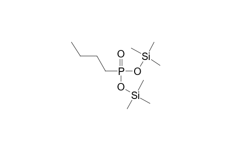 N-Butylphosphonic acid, 2tms derivative