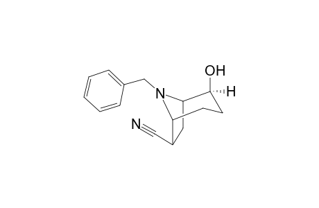 8-BENZYL-2-EXO-HYDROXY-8-AZABICYCLO-[3.2.1]-OCTANE-6-ENDO-CARBONITRILE