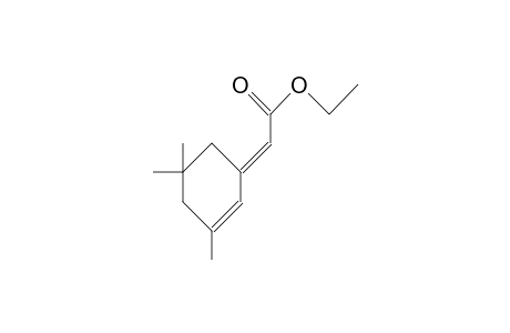 (E)-(3,5,5-Trimethyl-2-cyclohexen-1-ylidene)-acetic acid, ethyl ester