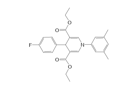 Diethyl 1-(3,5-dimethylphenyl)-4-(4-fluorophenyl)-1,4-dihydro-3,5-pyridinedicarboxylate