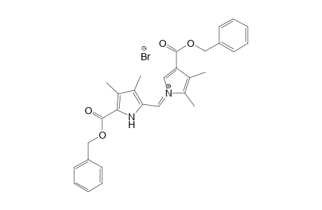 2-[[5-[(benzyloxy)carbonyl]-3,4-dimethyl-2-pyrryl]methylene]-5-[(benzyloxy)carbonyl]-3,4-dimethylisopyrrole bromide