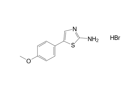 2-amino-5-(p-methoxyphenyl)thiazole, monohydrobromide