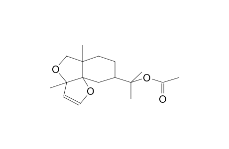 3AH-FURO[3,2-C]ISOBENZOFURAN-8-METHANOL, 5,5A,6,7,8,9-HEXAHYDRO-.ALPHA.,.ALPHA.,3A,5A-TETRAMETHYL-ACETATE