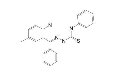 5-Methyl-2-amino-benzophenone 4-phenylthiosemicarbazone