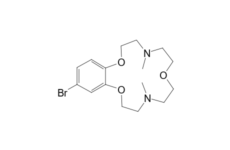 N,N'-Dimethyl-7,13-diaza-1,4,10-trioxa-2,3-(4'-bromobenzo)cyclopentadec-2-ene