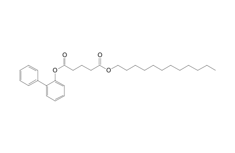 Glutaric acid, 2-biphenyl dodecyl ester