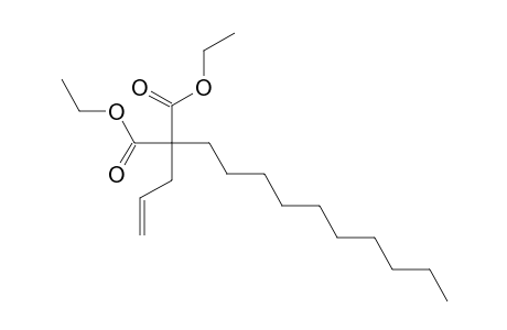allyldecylmalonic acid, diethyl ester