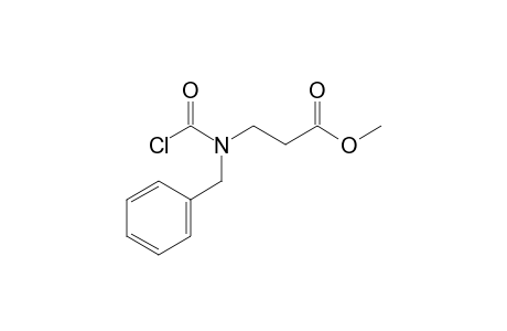 Methyl 3-(N-benzyl-N-chlorocarbonyl)aminopropanoate