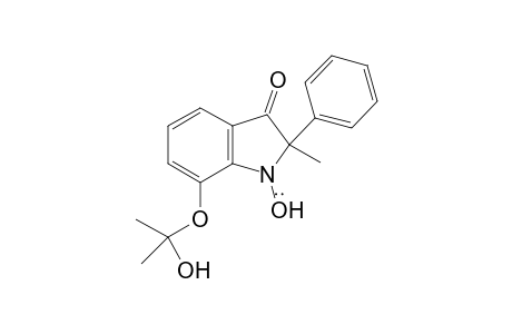 7-(2'-Hydroxy-2'-propyloxy)-1,2-dihydro-2-methyl-2-phenyl-3H-indol-3-one-1-oxyl